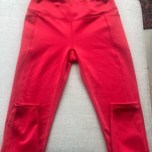 Spyder Red Performance Athletic Active leggings